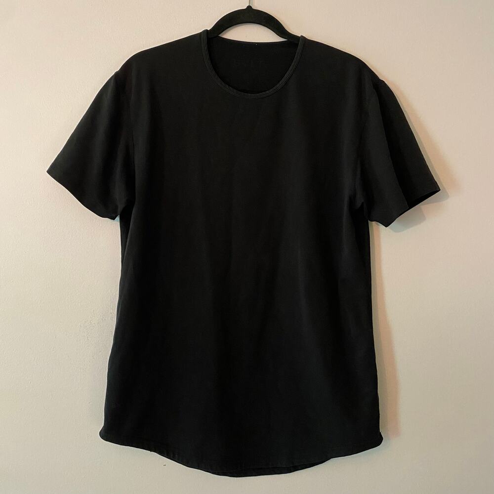 BYLT Basics Black Short Sleeve Shirt Athletic Athleisure Men's size Medium